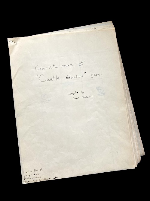 Photo of the handwritten original copy of this guide